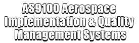 AS9100 Aerospace Implementation & Quality Management Systems Logo